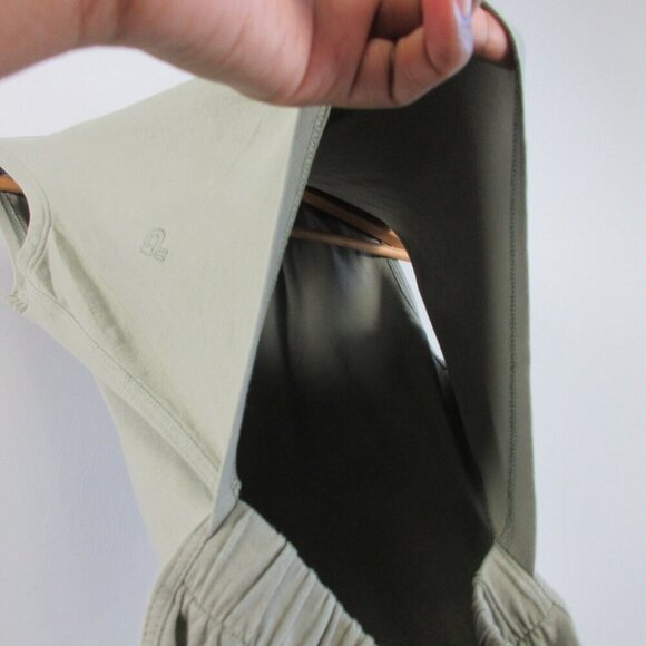 Public Rec Go To Tank Dress XS Green Open Back Pima Cotton Golf Athletic 200 - Picture 7 of 10